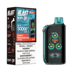 Drip'n By Envi FASTA Blast Series 30K Disposable Vapes - Watermelon Ice Flavor