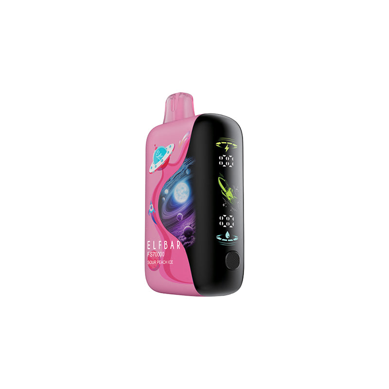 SOUR PEACH ICE - ELFBAR FS70K DISPOSABLE