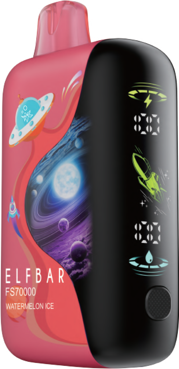 SOUR STRAWBERRY DRAGON FRUIT ICE - ELFBAR FS70K DISPOSABLE