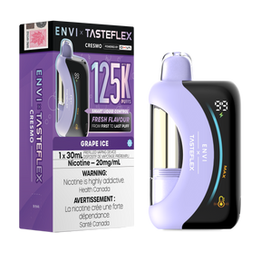 Grape Ice ENVI x TasteFlex Cresmo 125K 30mL disposable vape