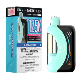 Blue Razz Ice ENVI x TasteFlex Cresmo 125K 30mL disposable
