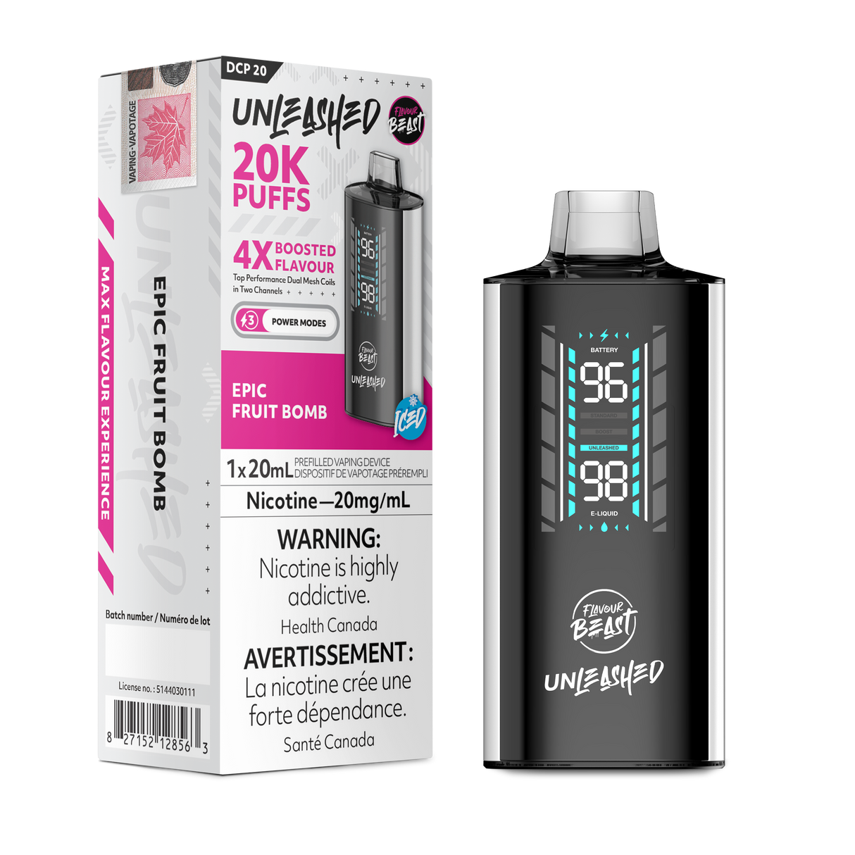 Epic Fruit Bomb - Flavour Beast Unleashed DCP 20K Disposable