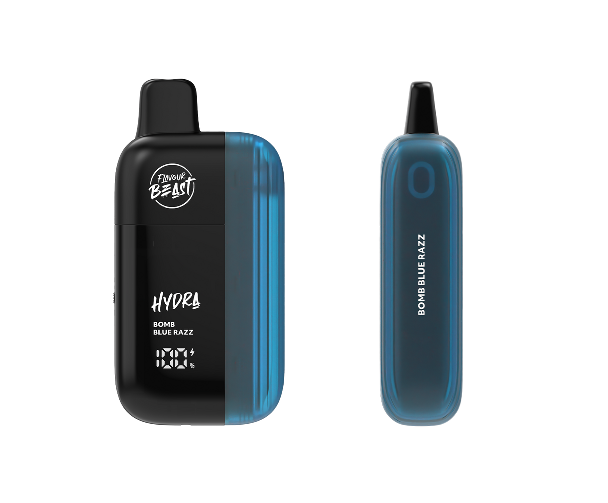 HYDRA by Flavour Beast Bomb Blue Razz Disposable Vape 18k