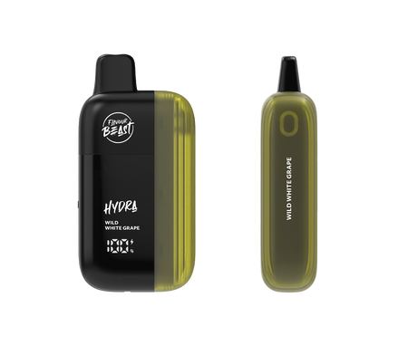 HYDRA by Flavour Beast Wild White Grape Disposable Vape.