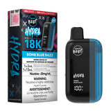 HYDRA by Flavour Beast Bomb Blue Razz Disposable Vape