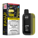  HYDRA by Flavour Beast Bussin' Banana Disposable Vape with Creamy Banana Flavor 18k