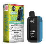 HYDRA by Flavour Beast Extreme Mint Disposable Vape with Bold Mint Flavor 18k puffs.