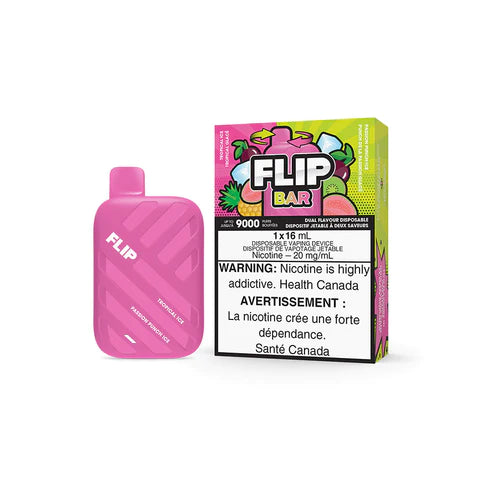 Flip Bar Disposable Vape - Tropical Ice and Passion Punch Ice