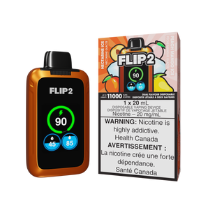 Flip 2 Disposable Vape - Nectarine Ice and Peach Mango Ice