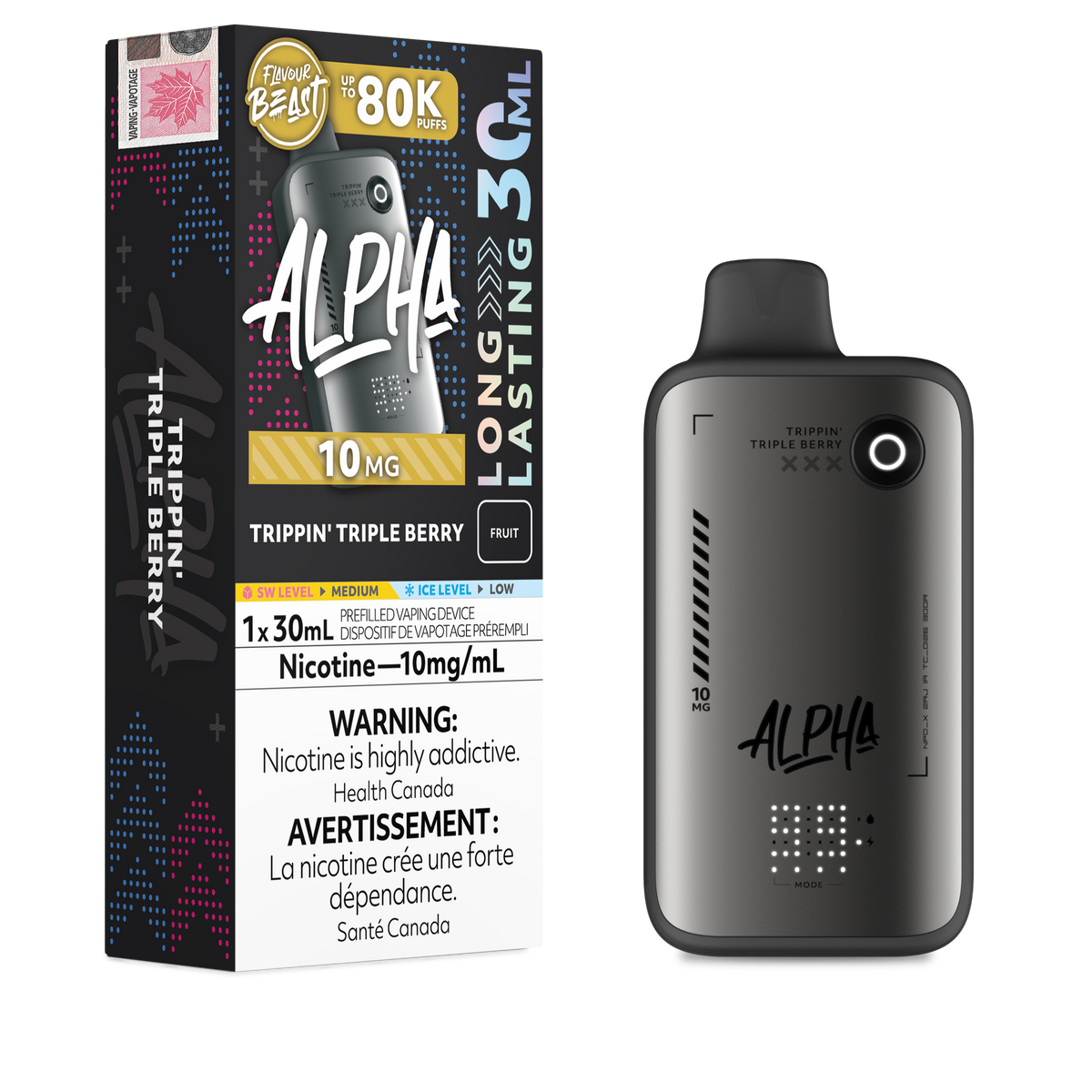 Trippin’ Triple Berry – Flavour Beast Alpha 80K