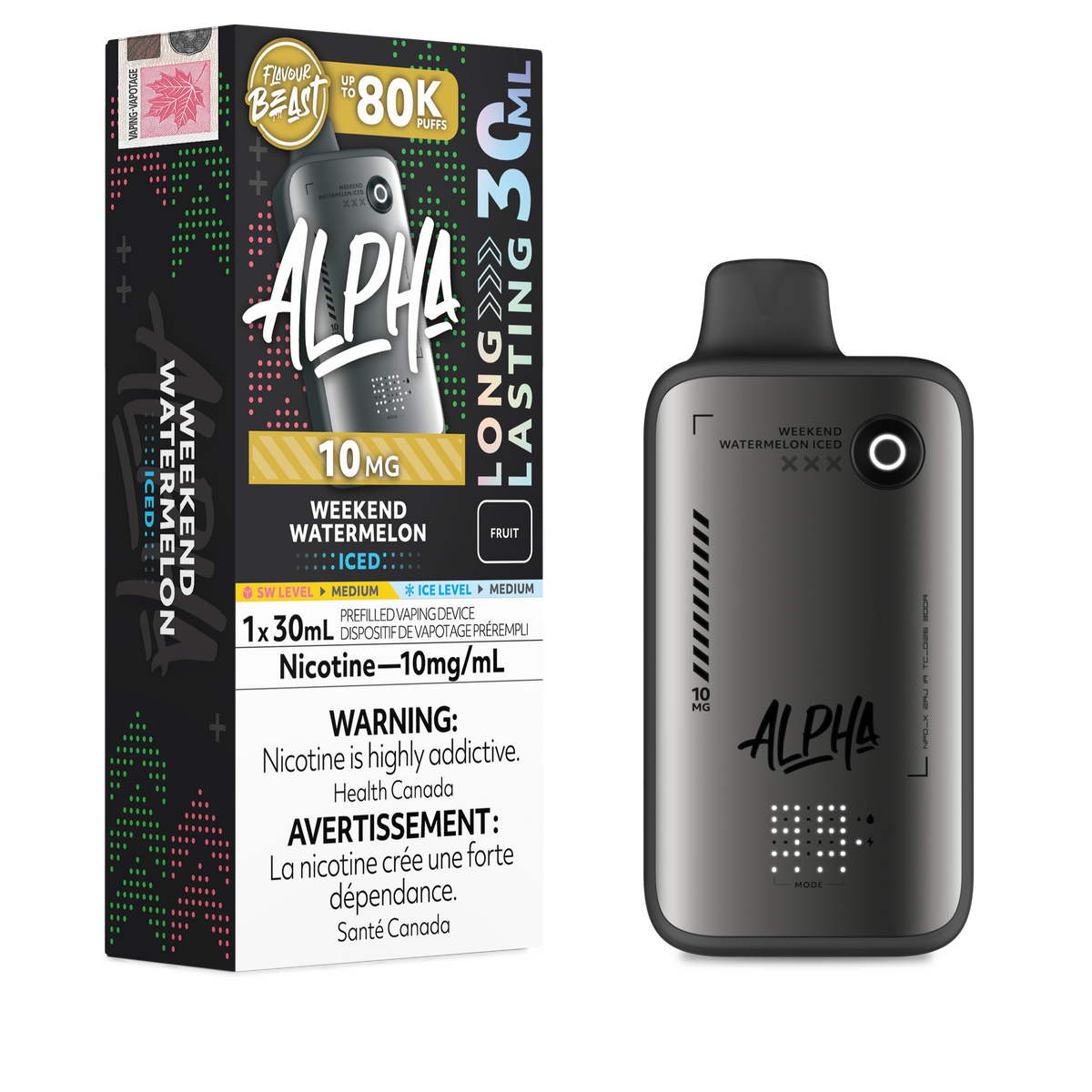 Weekend Watermelon Iced – Flavour Beast Alpha 80K