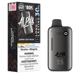 Jumpin’ Juicy Peach Flavour Beast Alpha 80K disposable vape