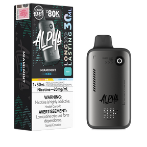Miami Mint Iced Flavour Beast Alpha 80K Disposable Vape 80000 puffs disposable vape
