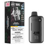 Weekend Watermelon Iced Flavour Beast Alpha 80K disposable vape