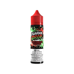 Watermelon Gush Ice Flavour Drop 60mL Nic Salt e-liquid with watermelon ice flavour