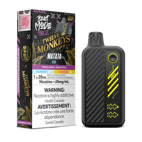 Flavour Beast Beastmode Max 2 x Twelve Monkeys – Matata Iced, 20mg/mL, 20mL e-liquid.