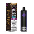 Shisha Grape - Flavour Beast Beast Bar Disposable Vape, 15,000 puffs, 3mg/ml nicotine strength, 20ml e-liquid capacity.