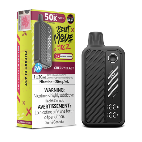 Flavour Beast 50K BeastMode Max 2 Disposable Vape - 50000 Puffs - Cherry Blast