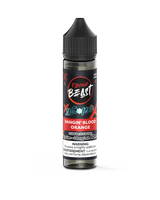 Flavour Beast E-Liquid - Bangin Blood Orange ICED - 20mg nicotine strength, 60mL capacity.