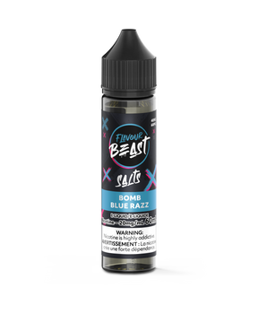 Bomb Blue Razz - Flavour Beast Vape Juice E-Liquid Nic Salt