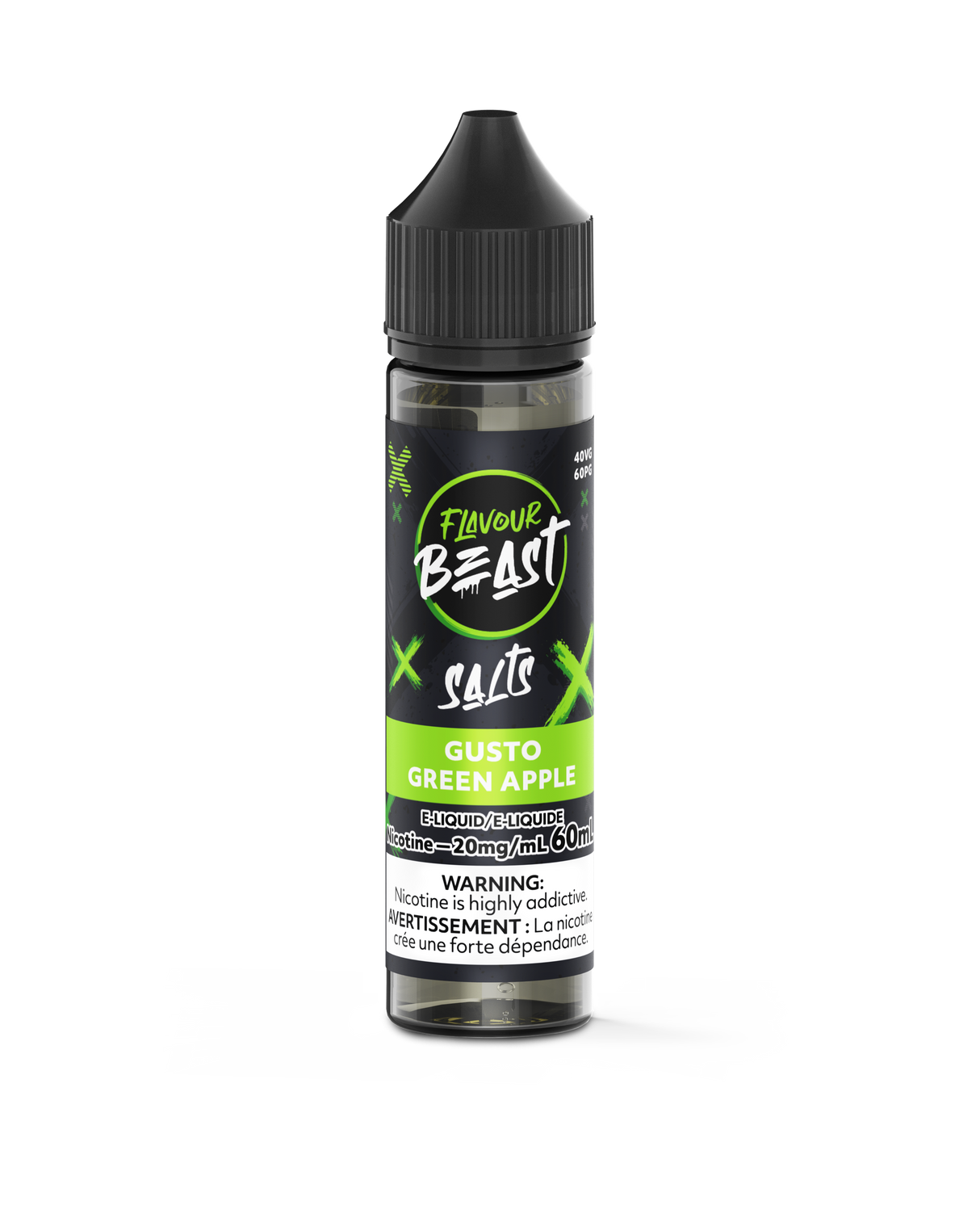 E-Liquide Flavour Beast - Gusto Pomme Verte