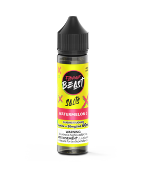 Watermelon G - Flavour Beast Vape Juice E-Liquid Nic Salt 60ml