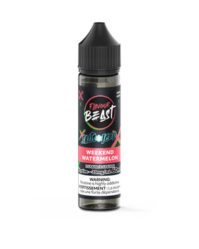 Weekend Watermelon Iced - Flavour Beast Vape Juice E-Liquid Nic Salt 60ml