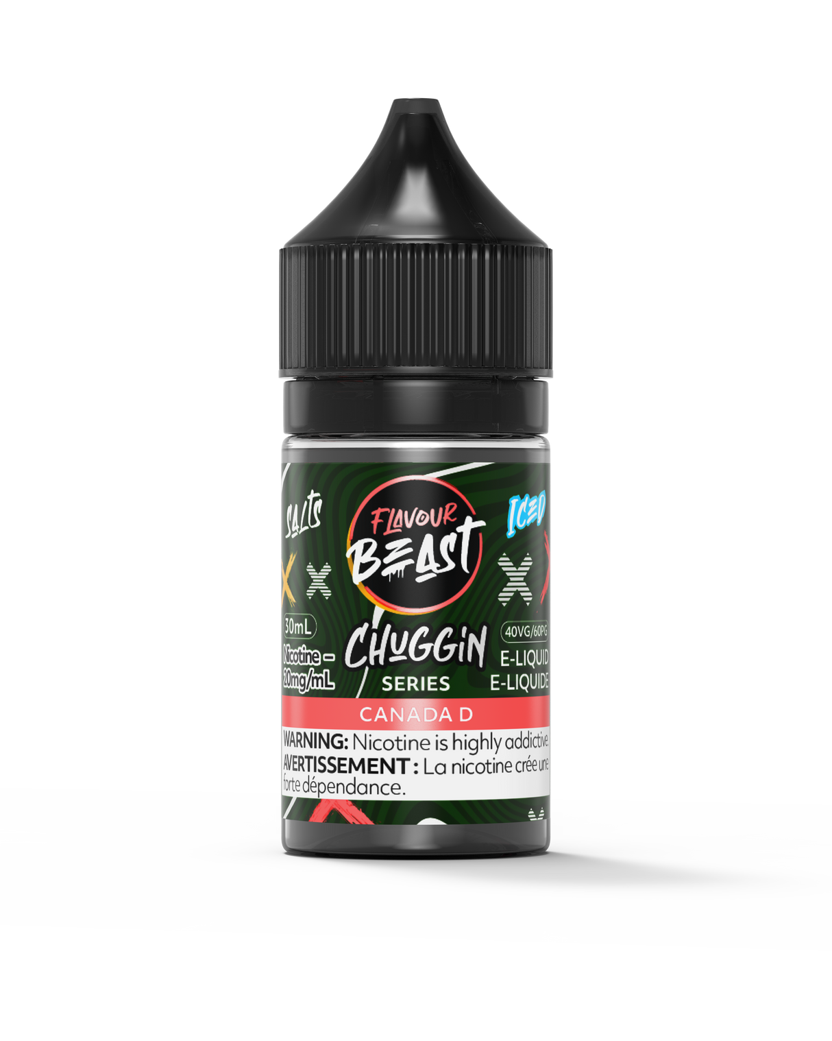 Canada D ICED Chuggin Series Salt Flavour Beast Juice