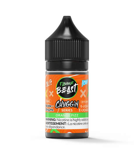 Orange Fizz Iced Chuggin Series Salt Flavour Beast Juice E-Liquid