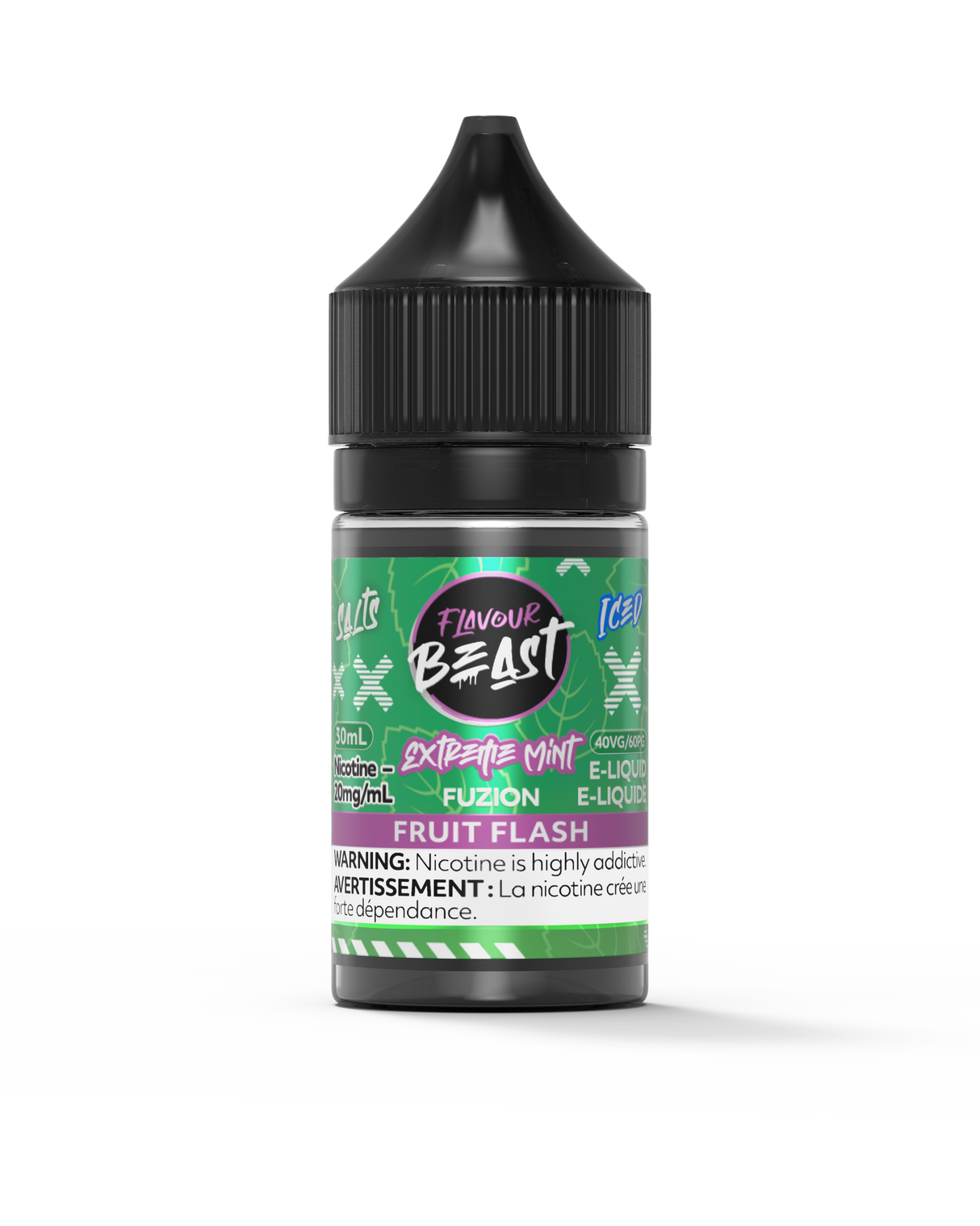 Fruit Flash Iced - Extreme Mint Fuzion Salt E-Liquid | Flavour Beast