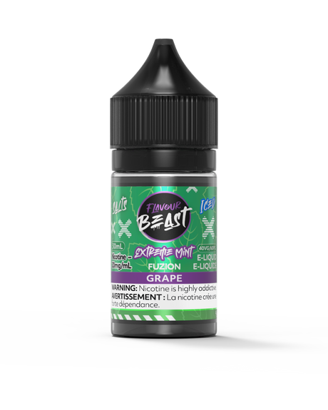 Grape Iced - Extreme Mint Fuzion Salt E-Liquid | Flavour Beast