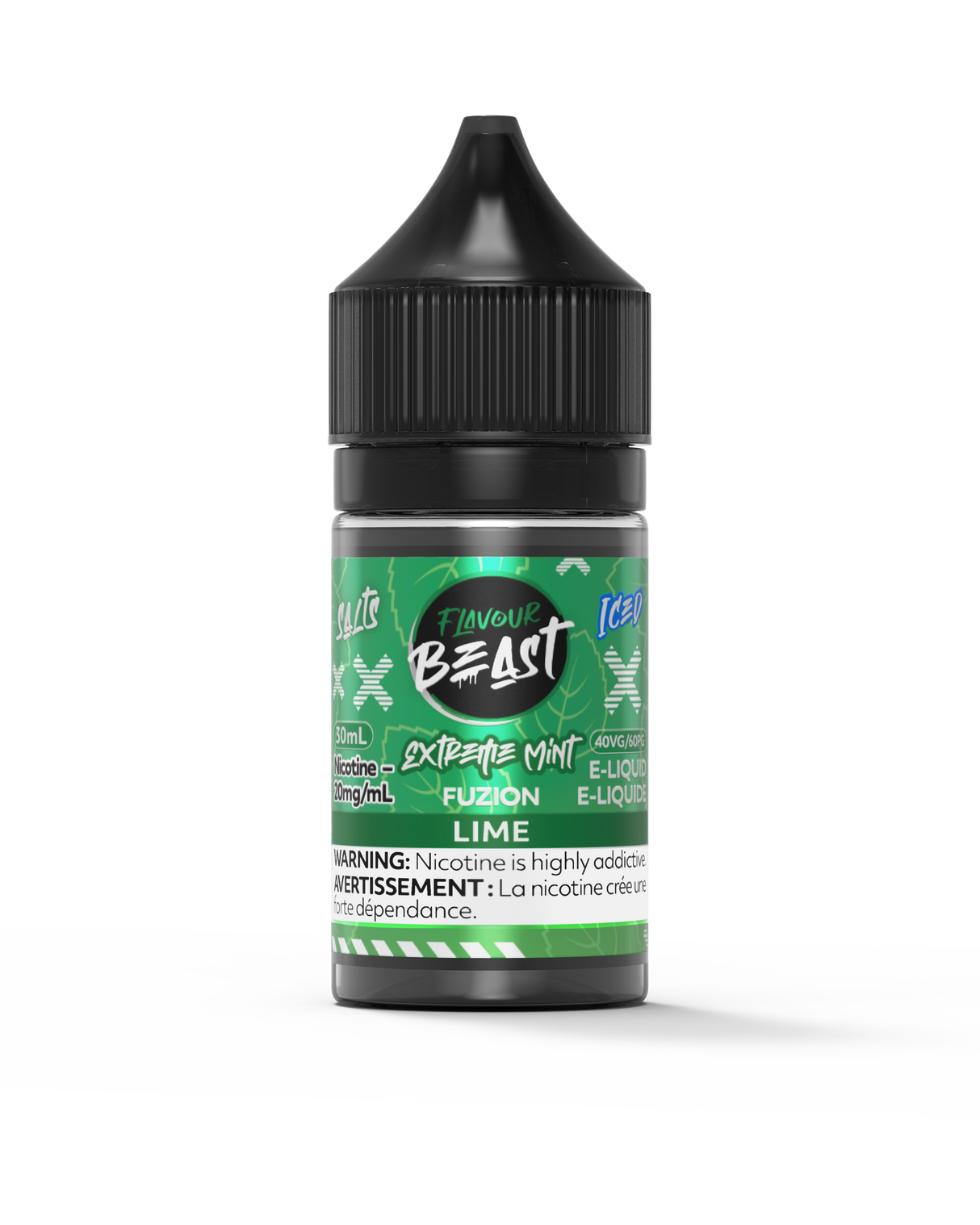 Lime Iced - Extreme Mint Fuzion Salt E-Liquid | Flavour Beast