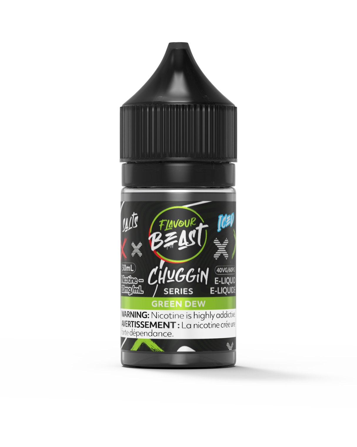 Green Dew Iced Chuggin Series Salt Flavour Beast Juice E-Liquid