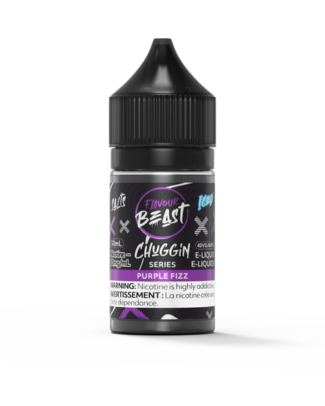 Purple Fizz Iced Chuggin Series Salt Flavour Beast Juice E-Liquid