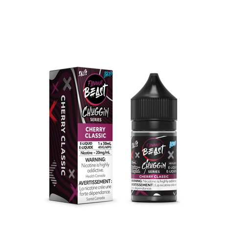 Cherry Classic Iced - Chuggin Series Salt - Flavour Beast Juice E-Liquid