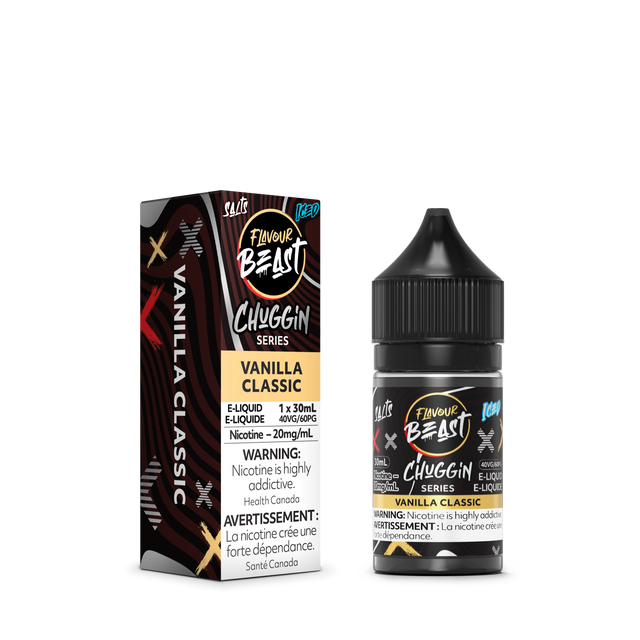 Vanilla Classic Iced - Chuggin Series Salt - Flavour Beast Juice E-Liquid