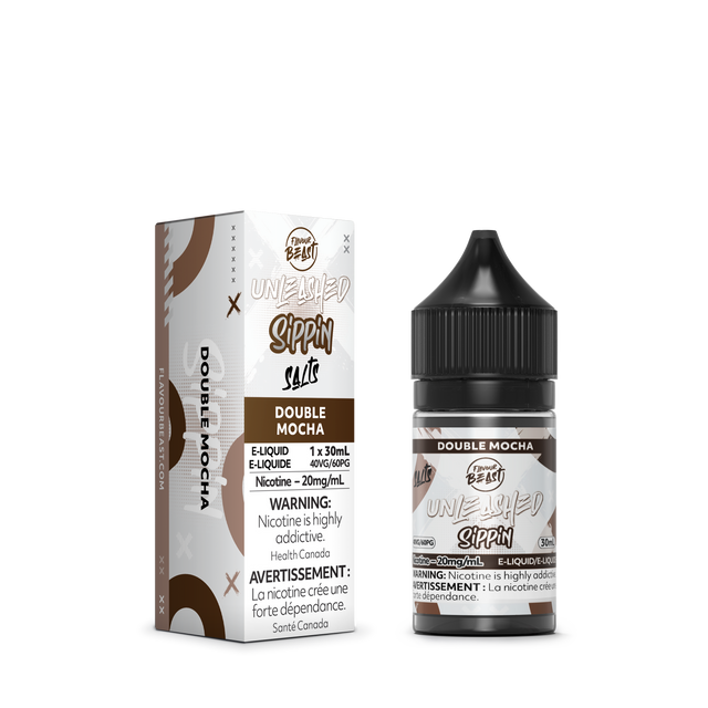 Flavour Beast Juice Double Mocha Salt E-Liquid - Sippin Series - 30mL