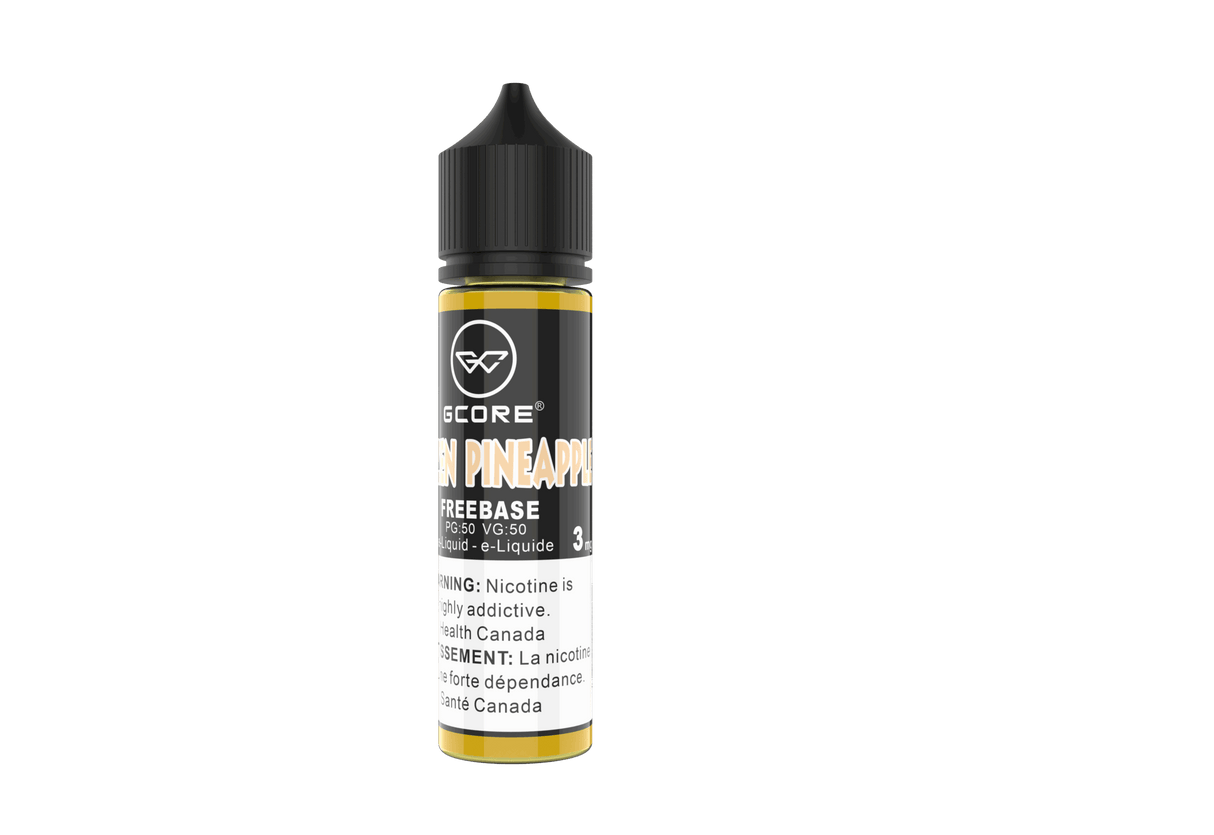GCORE 100mL Freebase Vape Juice - Frozen Pineapple