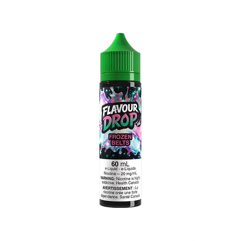 Frozen Belts Ice Flavour Drop 60mL Nic Salt e-liquid with sour candy ice flavour