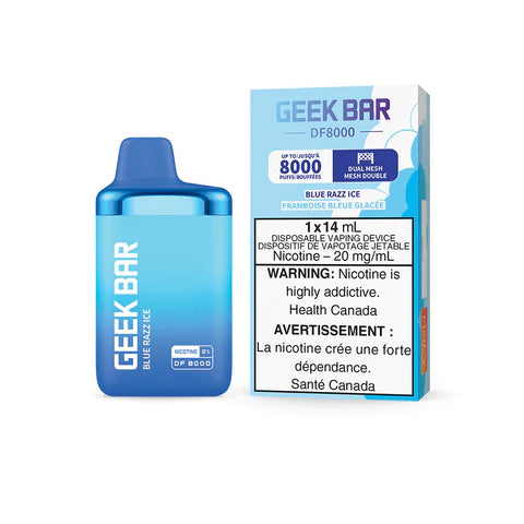 GEEK BAR DF8000 DISPOSABLE - BLUE RAZZ ICE