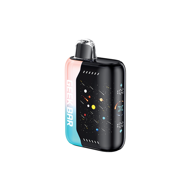 Geek Bar Pulse X 25000 Puffs Sour Peach Ice flavour 20mg/ml, 20ml e-liquid.