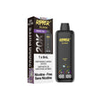 Grape Ice Ripper SLEEK zero nicotine disposable vape with 20,000 puffs, 8mL 0mg e-liquid, dual mesh coil, and glossy glass finish – Quality Vapes Canada.
