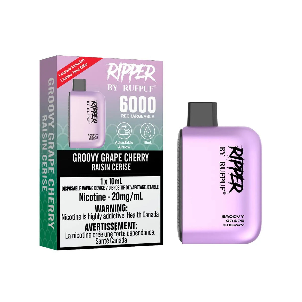 Cerise de raisin Groovy - Rufpuf Ripper 6000