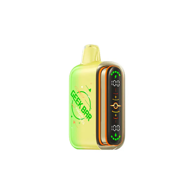Geek Bar Pulse 2 Pineapple Lime Ice and rechargeable battery