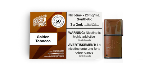 GOLDEN TOBACCO - BOOSTED PODS S COMPATIBLE