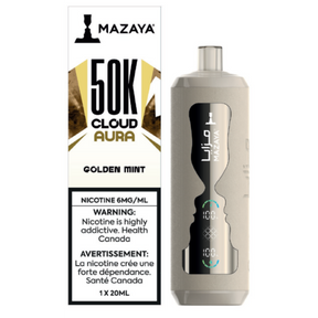 Golden Mint - MAZAYA Cloud Aura 50K Disposable Vape