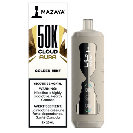 Golden Mint - MAZAYA Cloud Aura 50K Disposable Vape