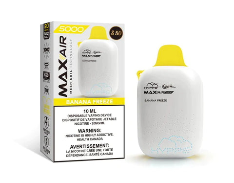 HYPPE GENIE MAX AIR - BANANA FREEZE  (SYNTHETIC)