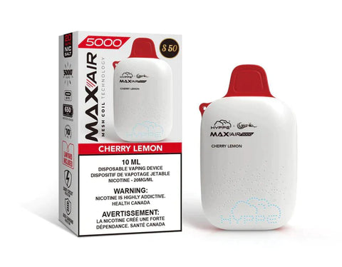 HYPPE GENIE MAX AIR - CHERRY LEMON  (SYNTHETIC)