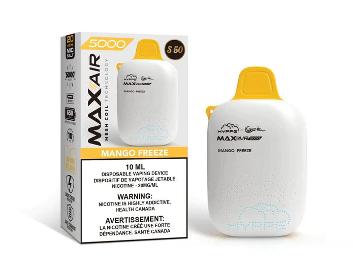 HYPPE GENIE MAX AIR - MANGO FREEZE  (SYNTHETIC)